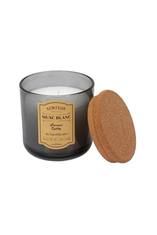 Coffret bougies parfumées d'Apothicaire - Ambre, fleur de coton et musc blanc