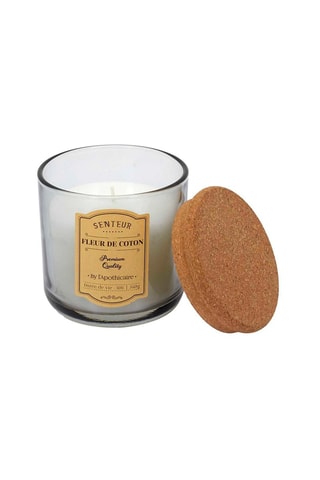 Coffret bougies parfumées d'Apothicaire - Ambre, fleur de coton et musc blanc