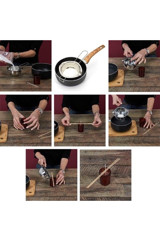 Coffret de 2 bougies à confectionner