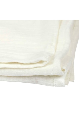 Plaid - Blanc - 125 x 150 cm