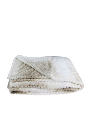 Plaid - Beige - 150 x 120 cm