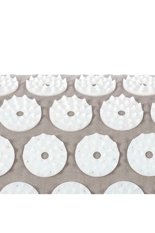 Tapis d'acupression avec housse - Gris