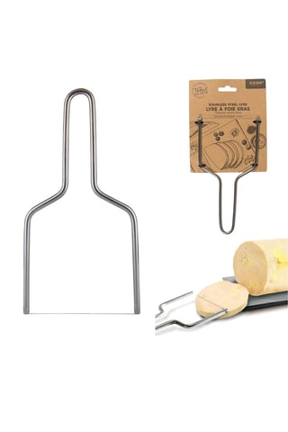 Lyre à foie gras en acier inoxydable - Argenté