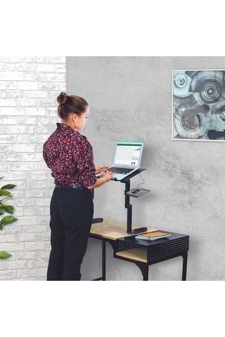 Support de travail réglable - Gris