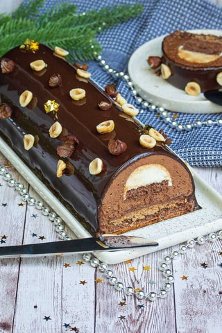 Volette de glaçage en acier inoxydable - 34 x 12 cm