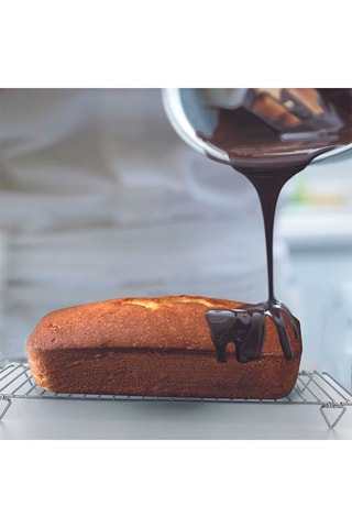 Volette de glaçage en acier inoxydable - 34 x 12 cm