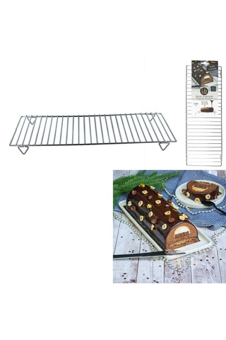 Volette de glaçage en acier inoxydable - 34 x 12 cm