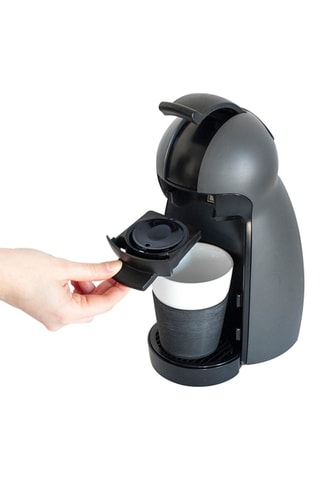 Capsule réutilisable compatible Dolce Gusto® en acier inoxydable - Argenté