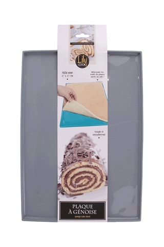 Plaque à génoise en silicone - Modèle aléatoire - 37 x 27 cm