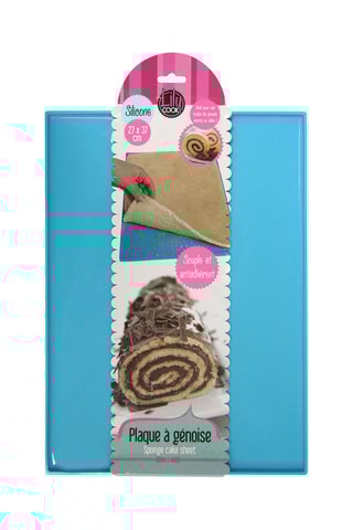 Plaque à génoise en silicone - Modèle aléatoire - 37 x 27 cm