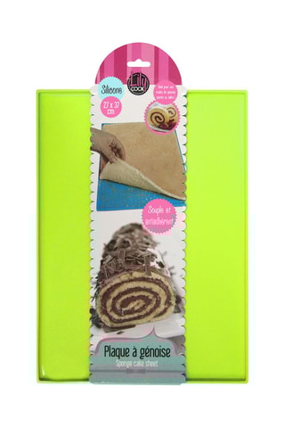 Plaque à génoise en silicone - Modèle aléatoire - 37 x 27 cm