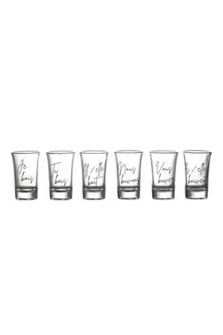 6 verres à shot - 4,5 cl