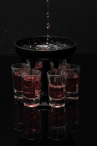 Distributeurs de shooter 6 verres - 2 cl