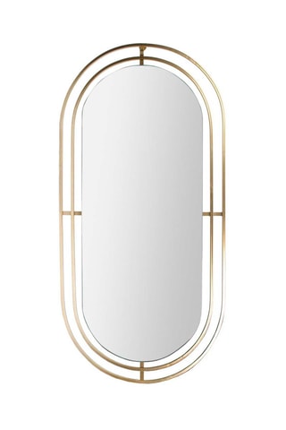 Miroir - 90 x 42,50 cm - Doré