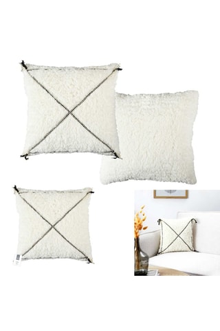 Coussin - Blanc - 40 x 40 cm