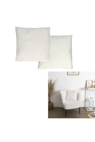 Coussin - Blanc - 40 x 40 cm