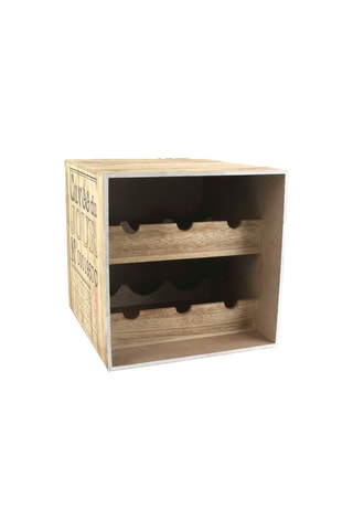 Cave à vin en bois - 30 x 33,5 x 30 cm - Modèle aléatoire