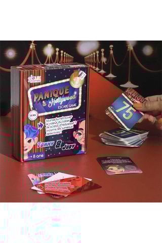 Jeu Panique à Hollywood Escape game - Dès 8 ans