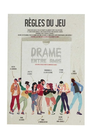 Jeu escape game Drame entre amis