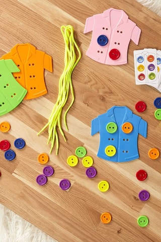 Jogo educativo botões