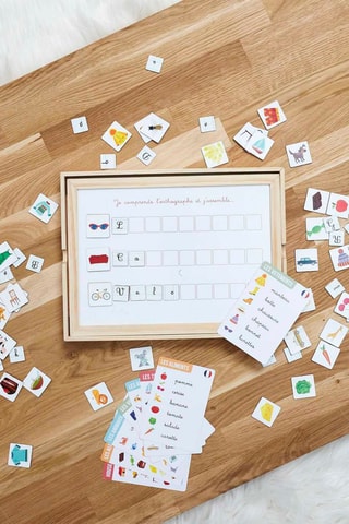 Tableau éducatif en bois - Dès 6 ans