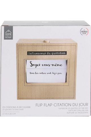 Flip flap à citations