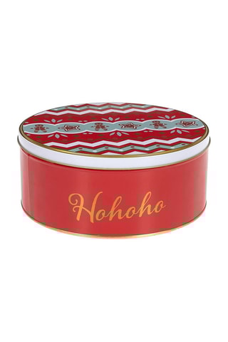 3 boîtes rondes - Rouge