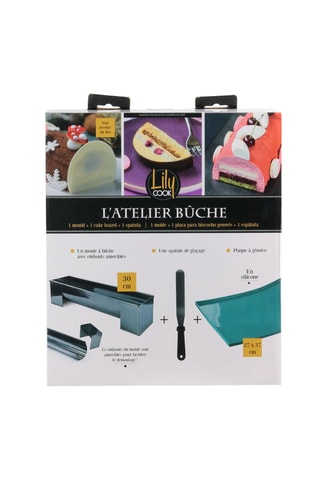 Coffret pour bûche - 3 pièces