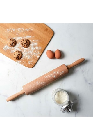 Rouleau de pâtisserie en bois