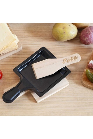 4 spatules en bois - Naturel