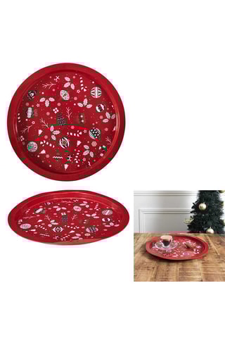 Plat de service Noël - 32 cm