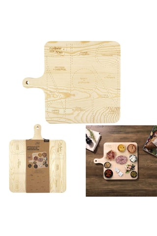 Planche de présentation en bois - Naturel