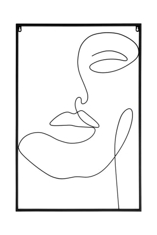 Tableau filaire - 60  x 90 cm - Noir