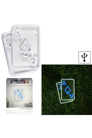 Lampe LED à effet néon - Bleu