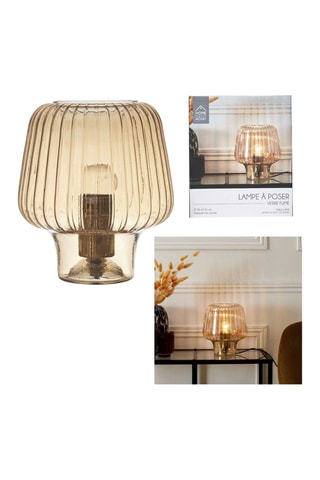 Lampe à poser - Marron