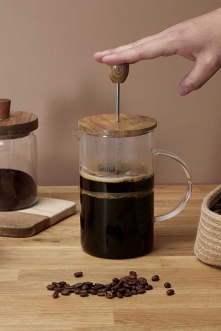 Cafetière à piston en acier inoxydable - 85 cl