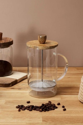 Cafetière à piston en acier inoxydable - 85 cl