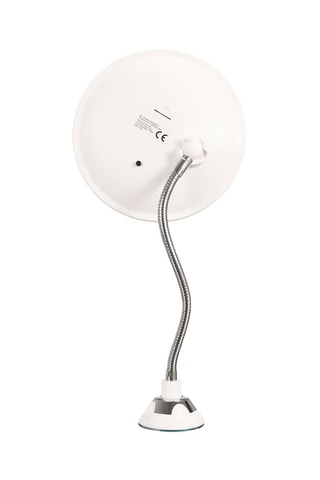 Miroir LED flexible - 19 x 7,4 x 28 cm - Blanc