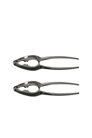 Set d'ustensiles à crustacés en acier inoxydable - Argenté