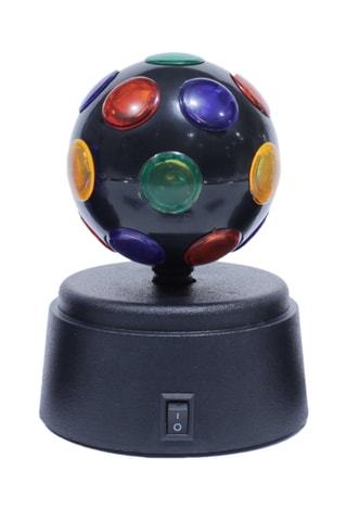 Mini-boule disco LED - Noir