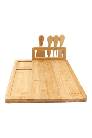 Planche à fromage en bambou  - 36 x 2 x 28 cm