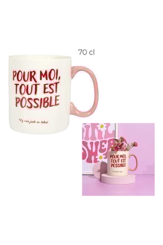 Mug en céramique - 70 cl