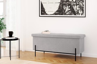 Banc-coffre - Gris