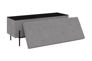Banc-coffre - Gris