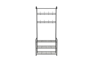 Meuble d'entrée Pasadena - Noir