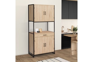 Meuble à vaisselle  - 
Imitation et noir