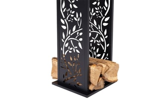 Range bûches vertical - 33 x 112 x 33 cm