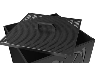 Réservoir à granules et pellets - 36 x 36 x 76 cm