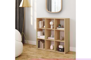 Meuble de rangement Faustine 9 cases - 88 x 30 x 88 cm