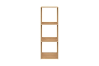 Meuble de rangement cube Faustine - 30 x 30 x 88 cm